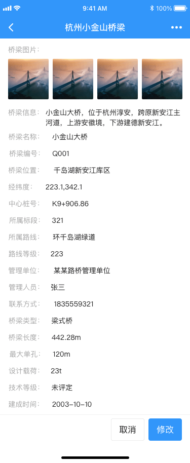 桥梁详情